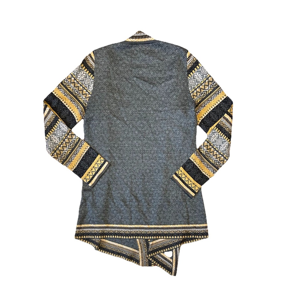 Icelandic Design Wool Blend Cardigan Open Front‎ Sz Small - Picture 3 of 6